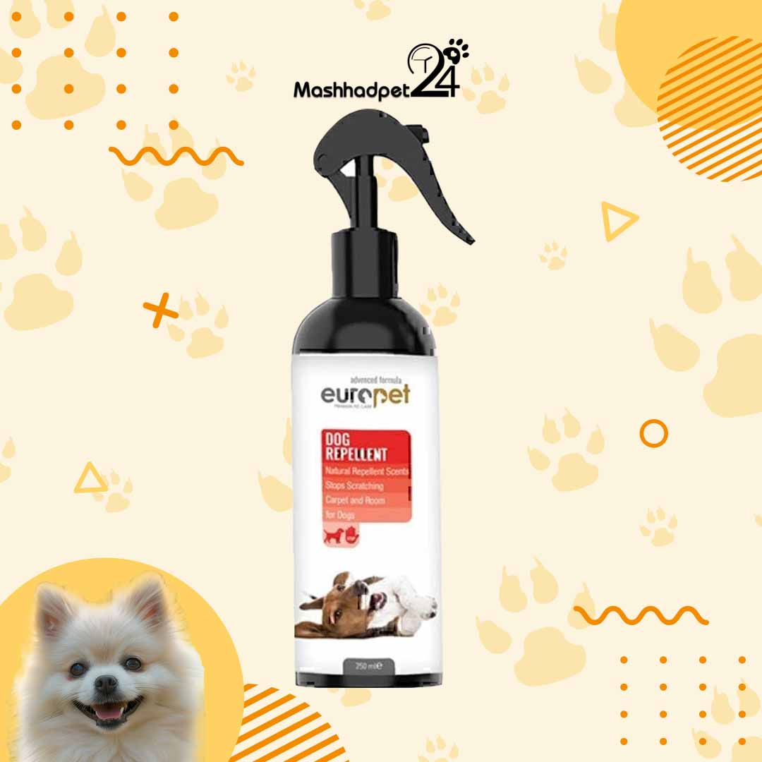 دورکننده سگ اسپری دور کننده سگ یوروپت Europet Dog Repellent Spray حجم 250 میلی لیتر - تصویر 1